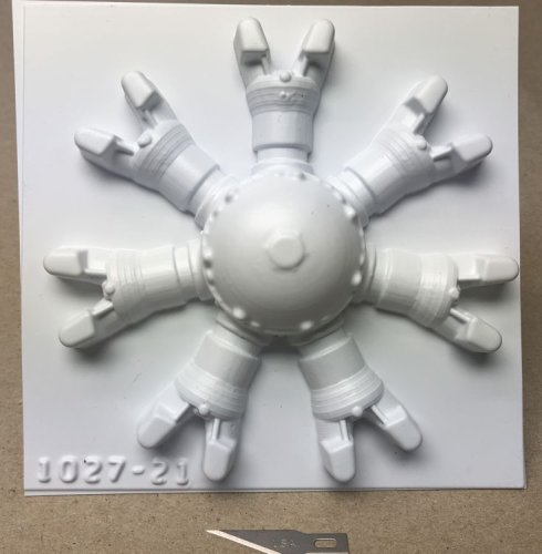 (image for) 5 1/2in radial front 7cyl P/N 1027-21
