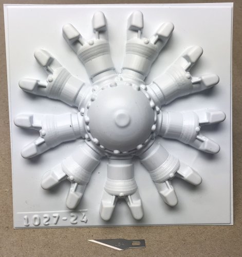 (image for) 5 3/4in radial front 9cyl P/N 1027-24
