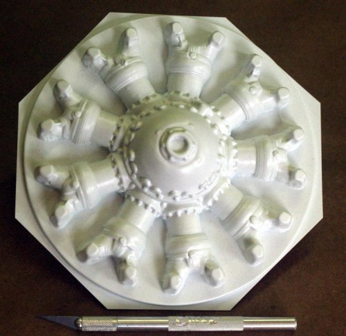 (image for) 6 inch 9 Cylinder Radial Face P/N 1027-50