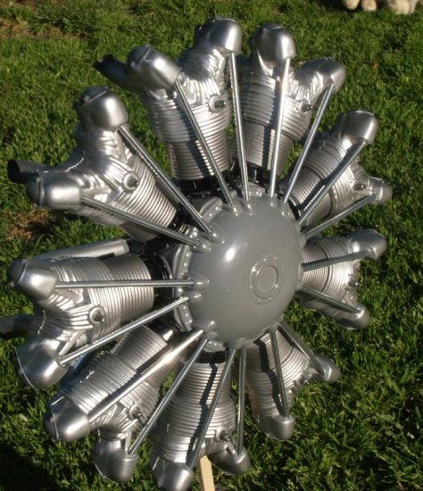 (image for) 1/4 Scale Radial 9 cylinder